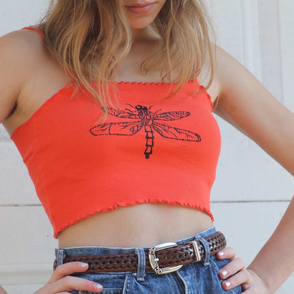 dragonfly painted tank